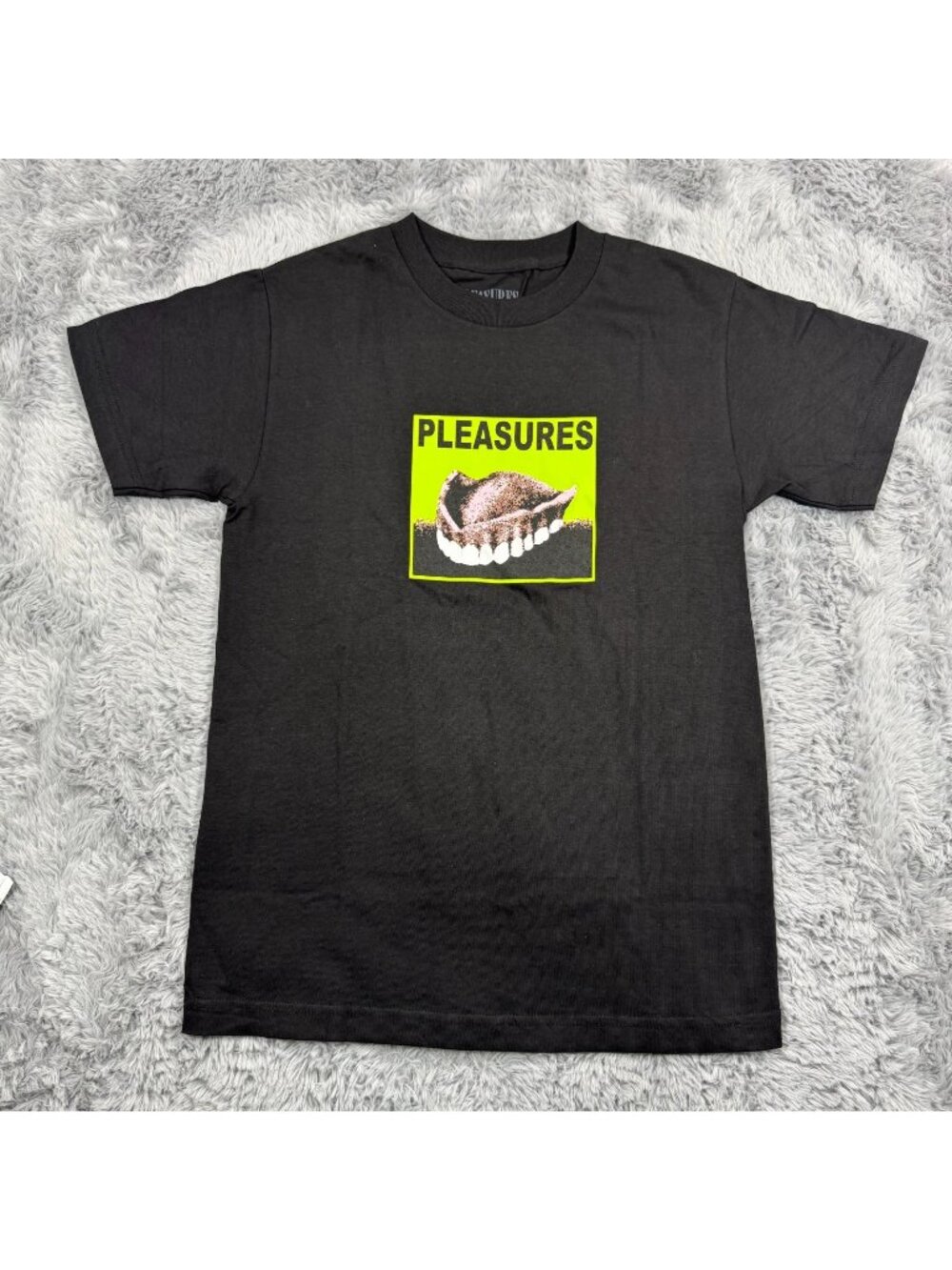 Pleasures T-Shirt Men's S Black Dental Graphic Cotton Summer Travel Workwear